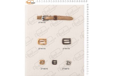 Fibbie piccole e morsetti calzatura