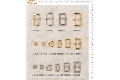 Fibbie piccole e morsetti calzatura