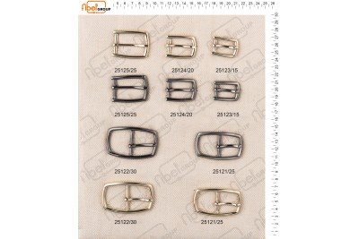 Fibbie piccole e morsetti calzatura