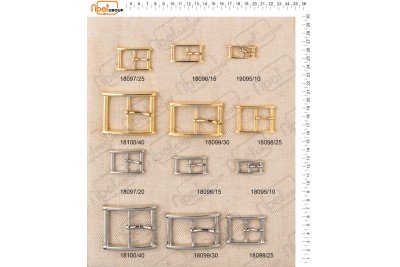 Fibbie piccole e morsetti calzatura