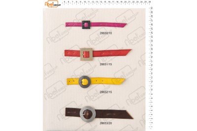 Fibbie piccole e morsetti calzatura