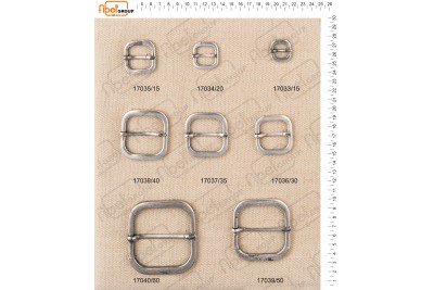 Fibbie piccole e morsetti calzatura