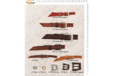 Fibbie piccole e morsetti calzatura