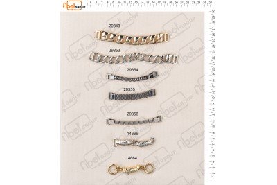 Fibbie piccole e morsetti calzatura