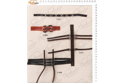 Fibbie piccole e morsetti calzatura