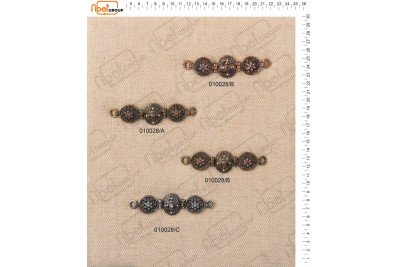 Fibbie piccole e morsetti calzatura