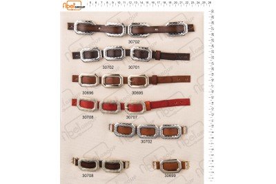 Fibbie piccole e morsetti calzatura