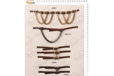 Morsetti e catene calzature