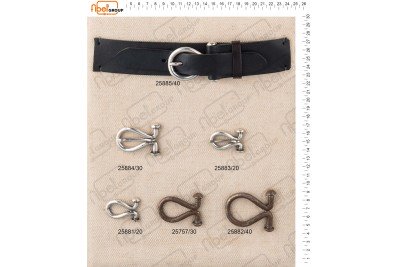 Fibbie semplici casual