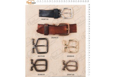 Fibbie stile selleria