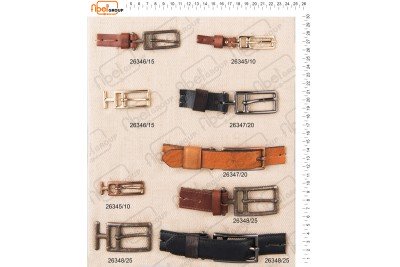 Fibbie stile selleria