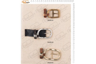 Fibbie stile selleria