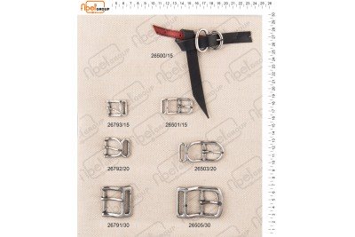 Fibbie stile selleria