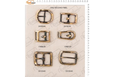 Fibbie stile selleria