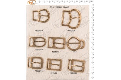 Fibbie stile selleria