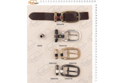 Fibbie stile selleria