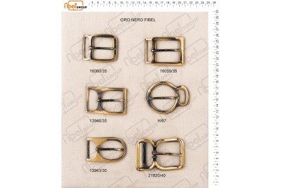 Fibbie stile selleria